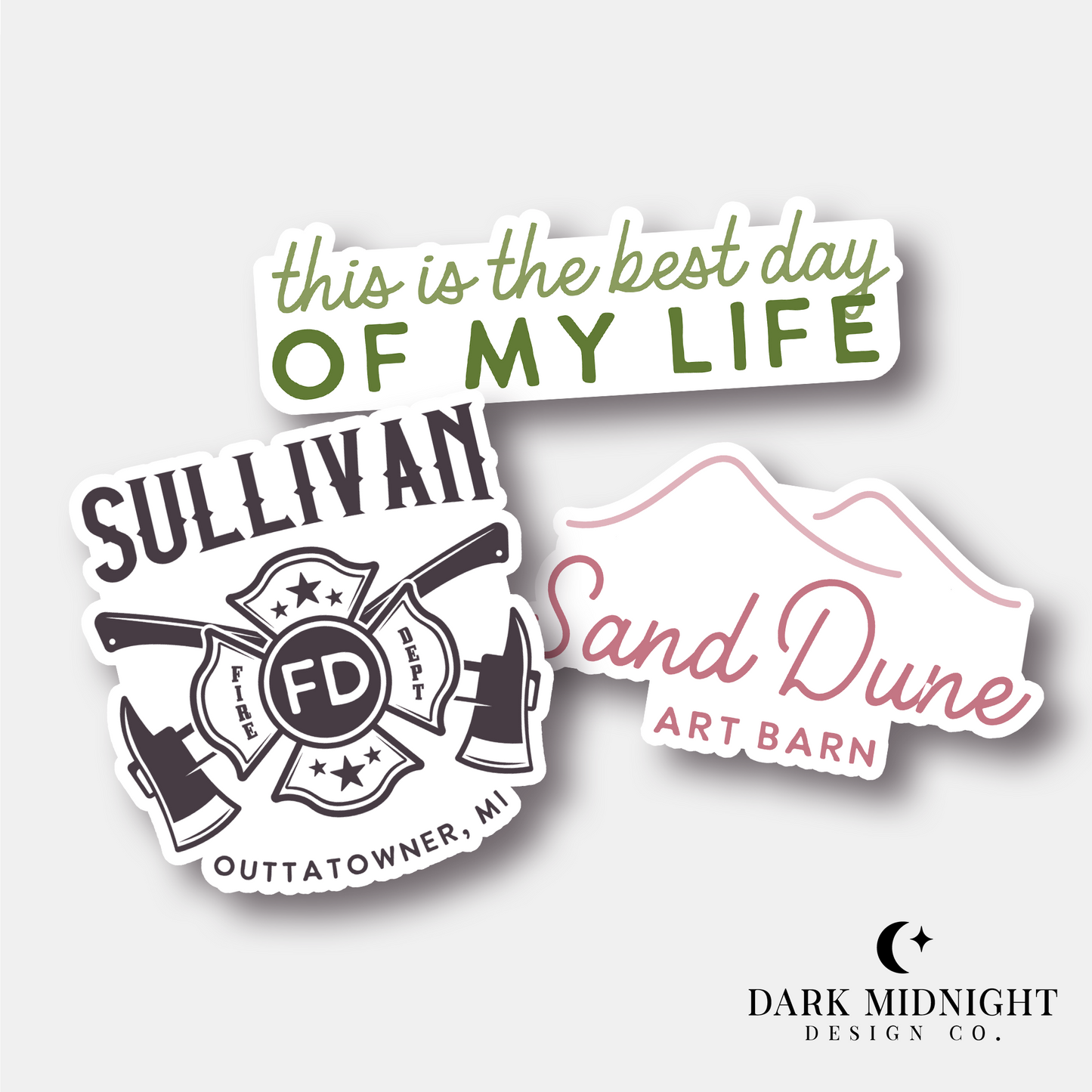 One Chance Sticker Bundle - Officially Licensed Sullivan Family Series Merch