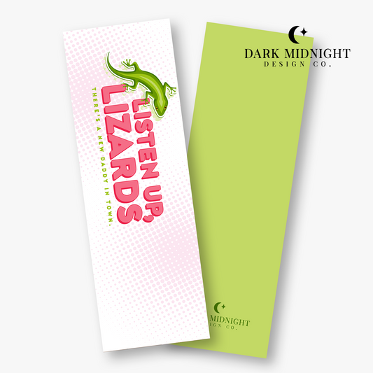 Listen Up, Lizards Bookmark - Officially Licensed Heartstrings Series
