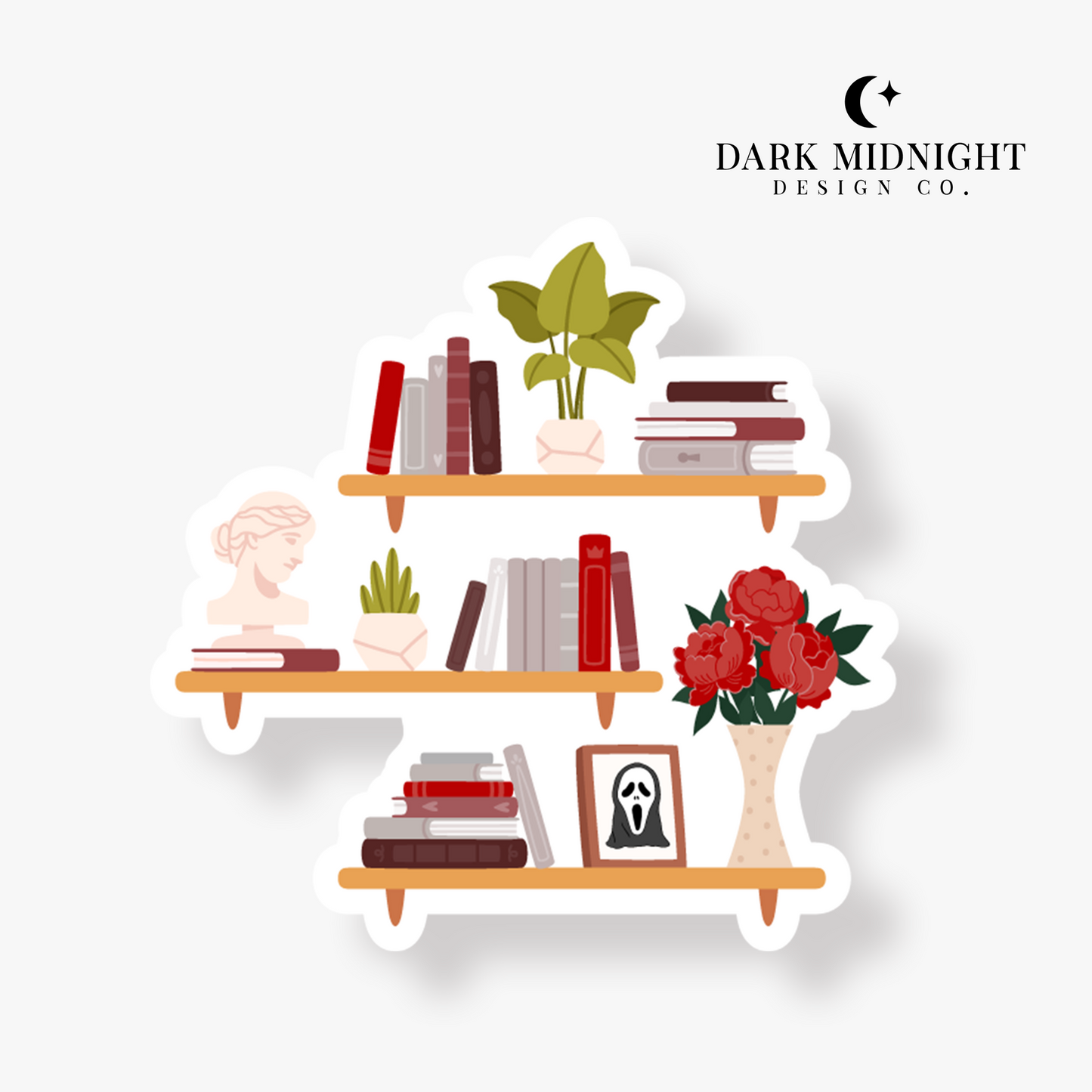 Dark Romance Sticker Pack - Set of 5 Stickers