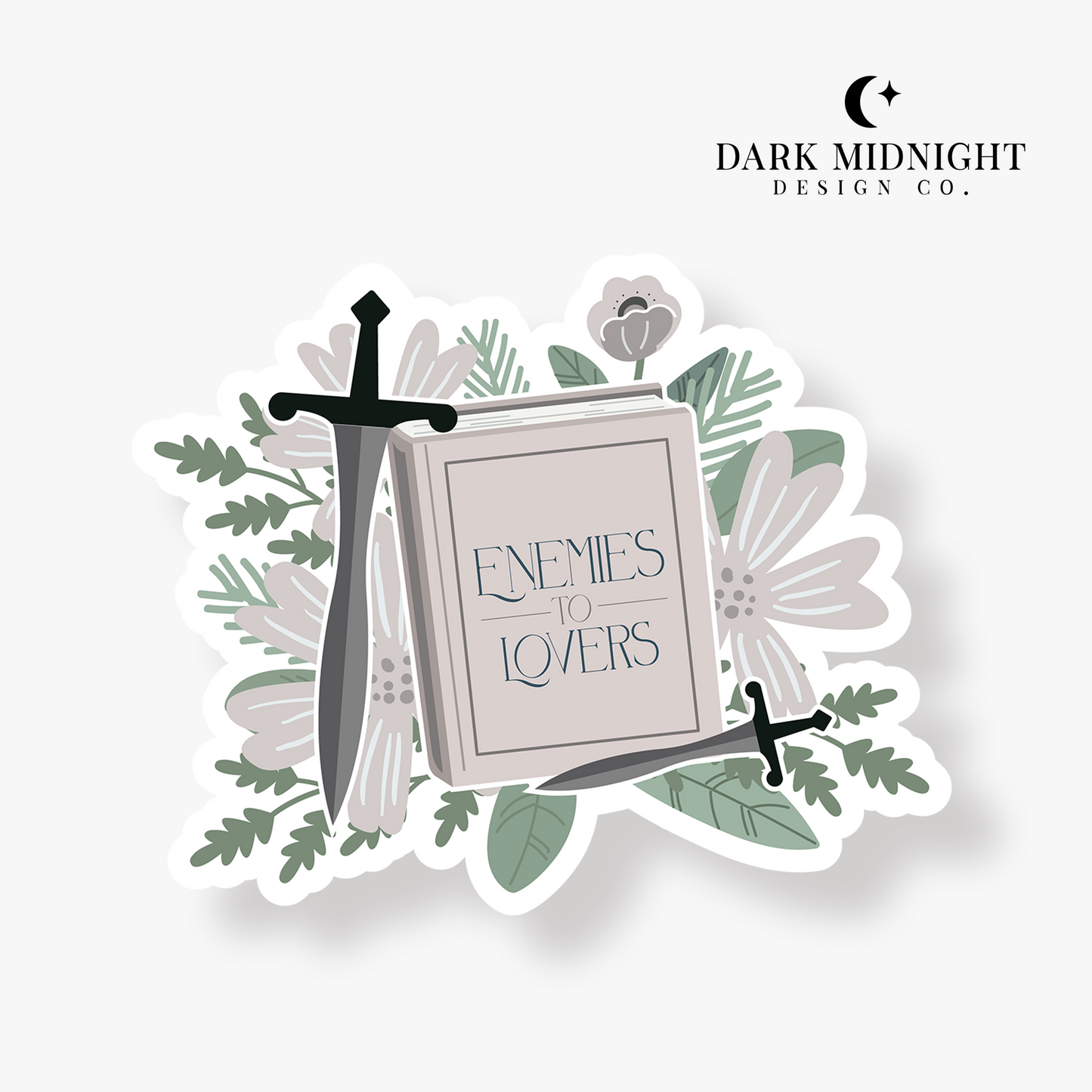 Dark Romance Sticker Pack - Set of 5 Stickers
