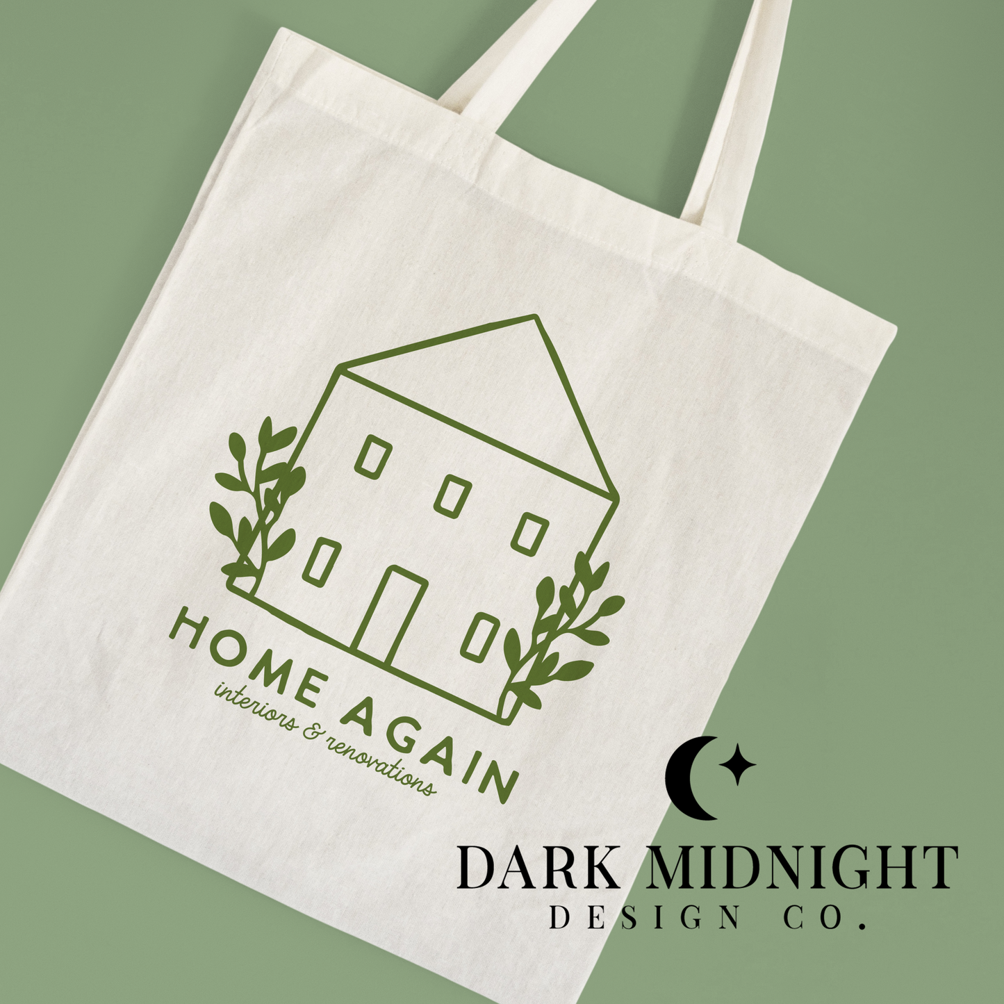 Home Again Logo Tote Bag - Officially Licensed Sullivan Family Series