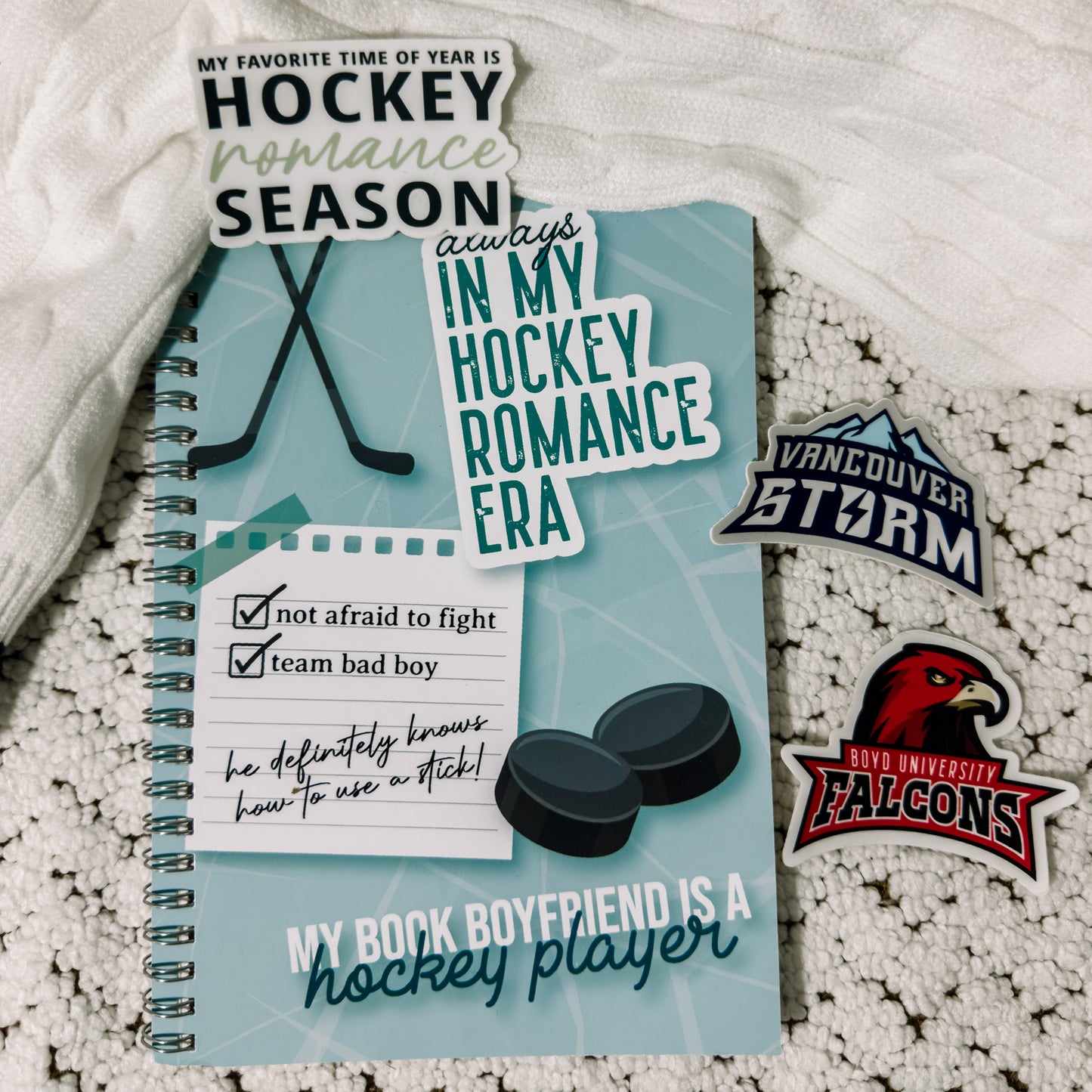 Pre-Order: Hockey Romance Era Sticker Book