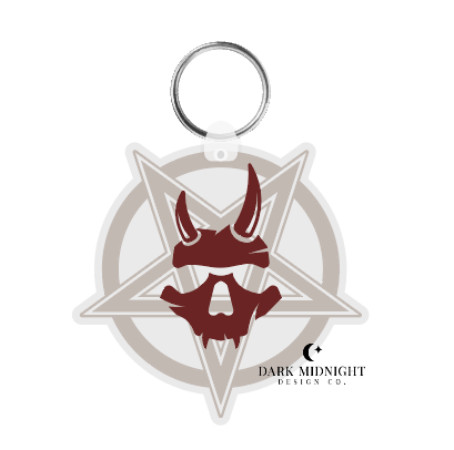 The Devil Inside Album Logo Keychain - Officially Licensed Greatest Love Series
