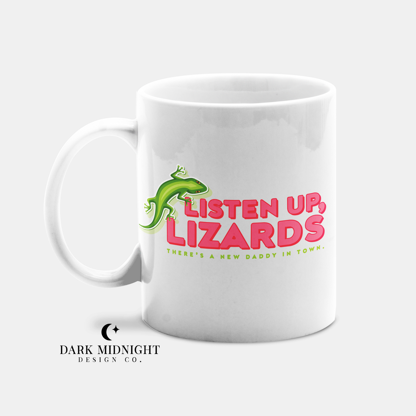 Listen Up, Lizards 15oz Coffee Mug - Officially Licensed Heartstrings Series