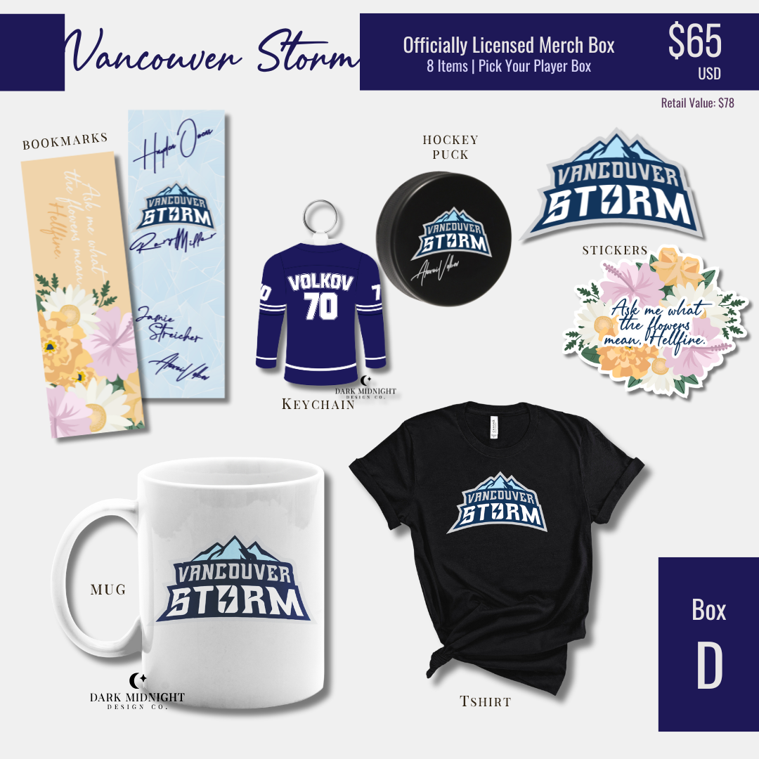 Vancouver Storm Player's Collection Merch Box - Officially Licensed Vancouver Storm Series