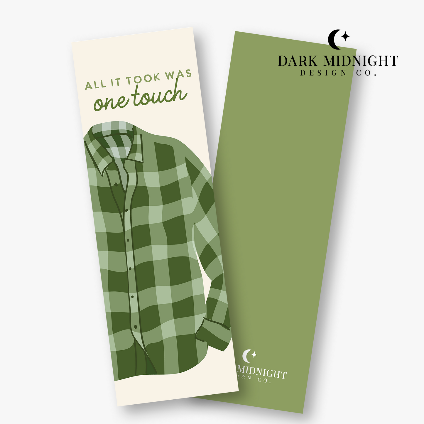 All It Took Was One Touch Bookmark - Officially Licensed Sullivan Family Series
