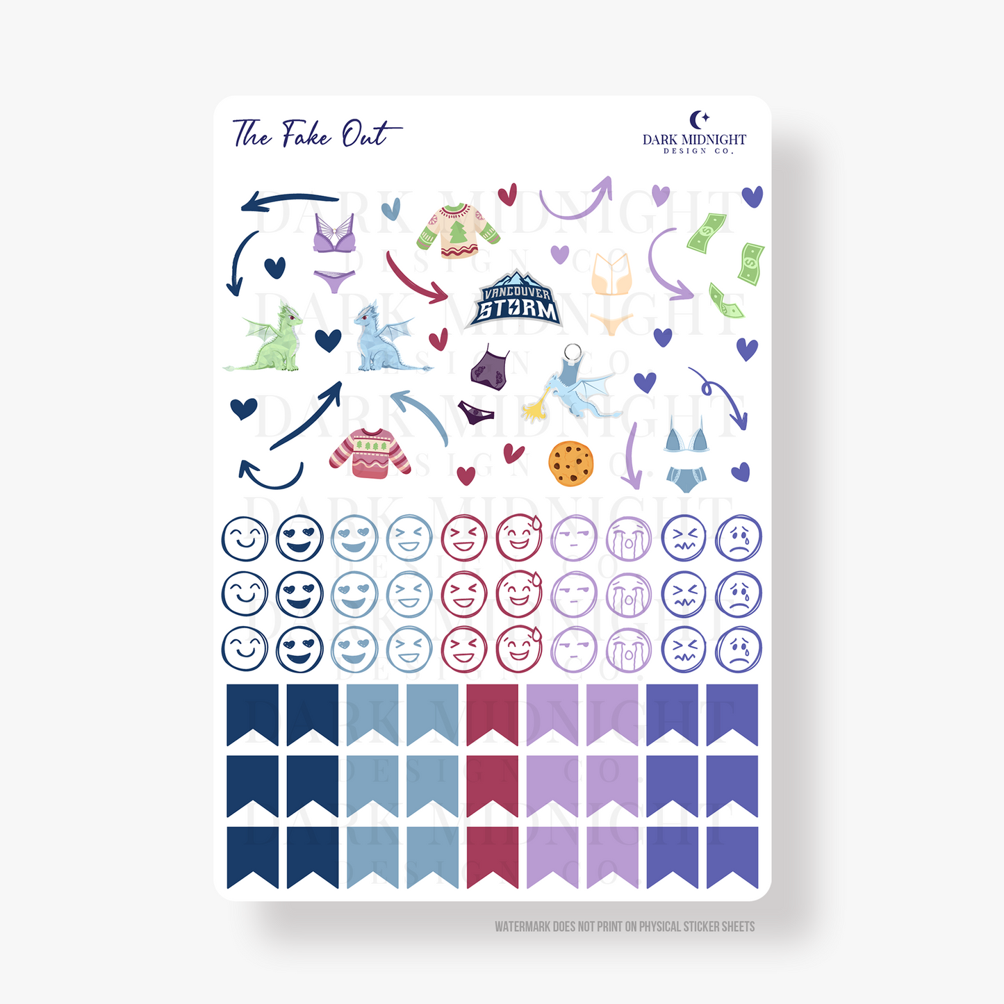 The Fake Out Annotation Kit - Officially Licensed Vancouver Storm Series