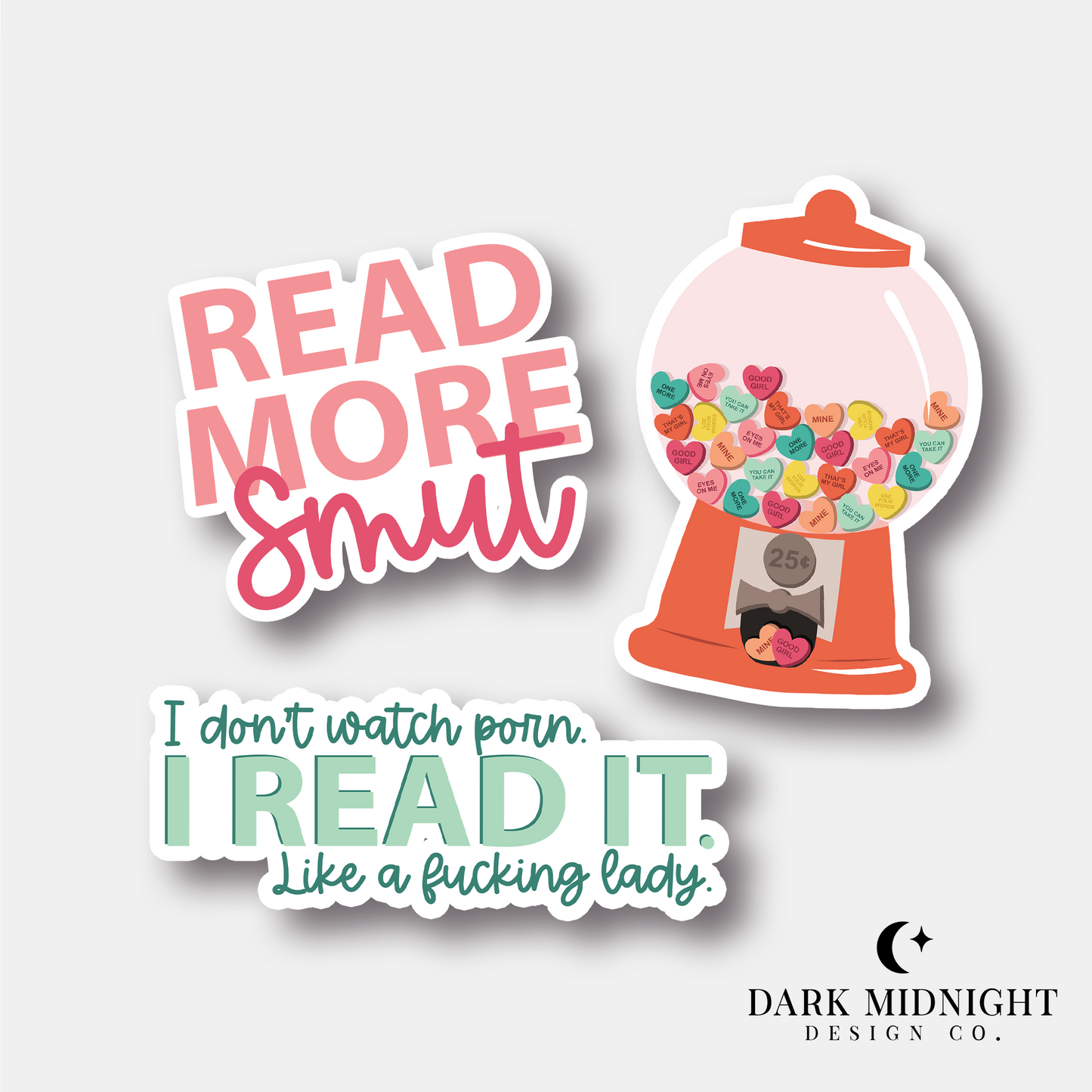 Read More Smut Sticker Bundle