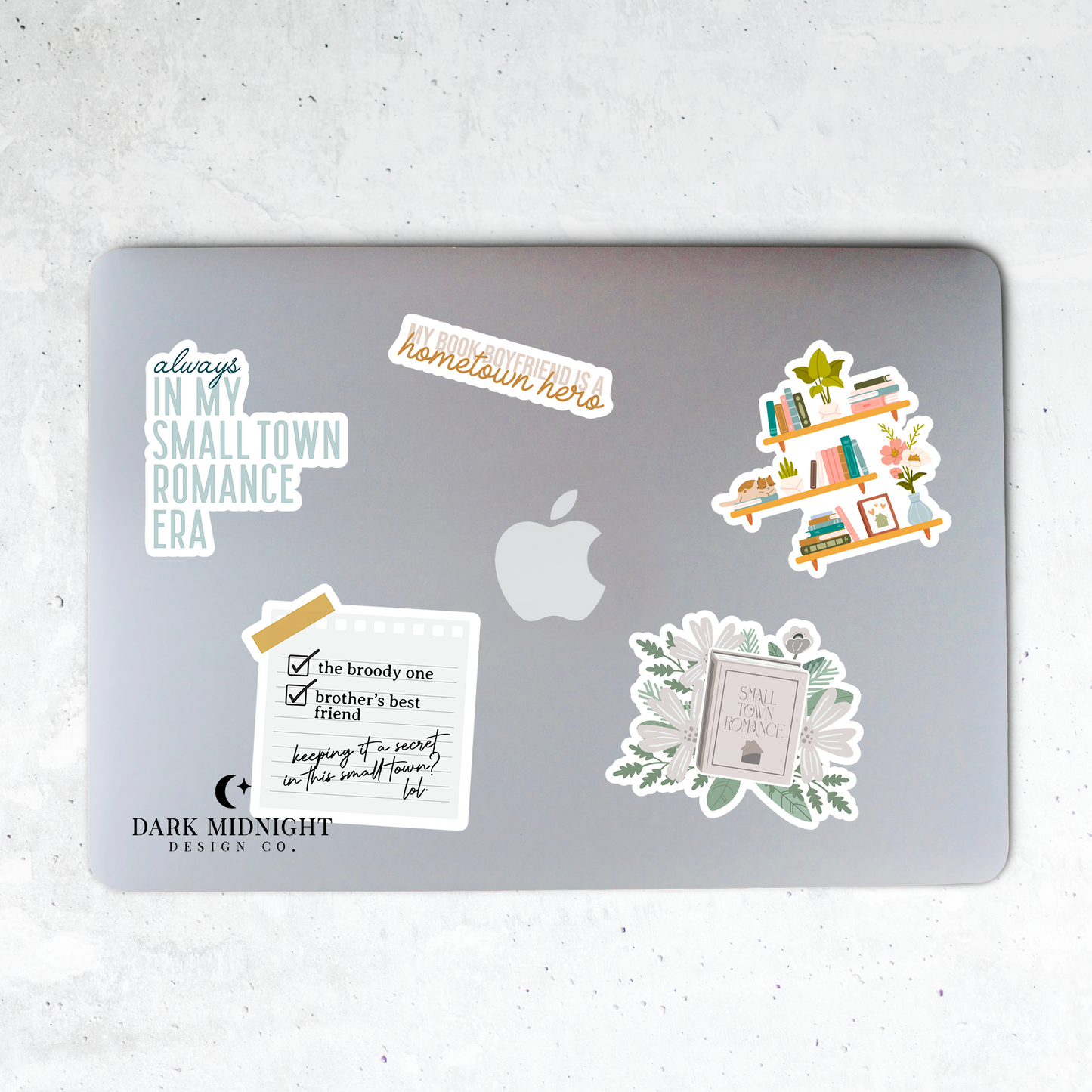 Small Town Romance Sticker Pack - Set of 5 Stickers