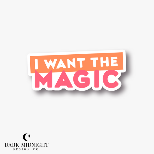 I Want The Magic Sticker - Officially Licensed Heartstrings Series