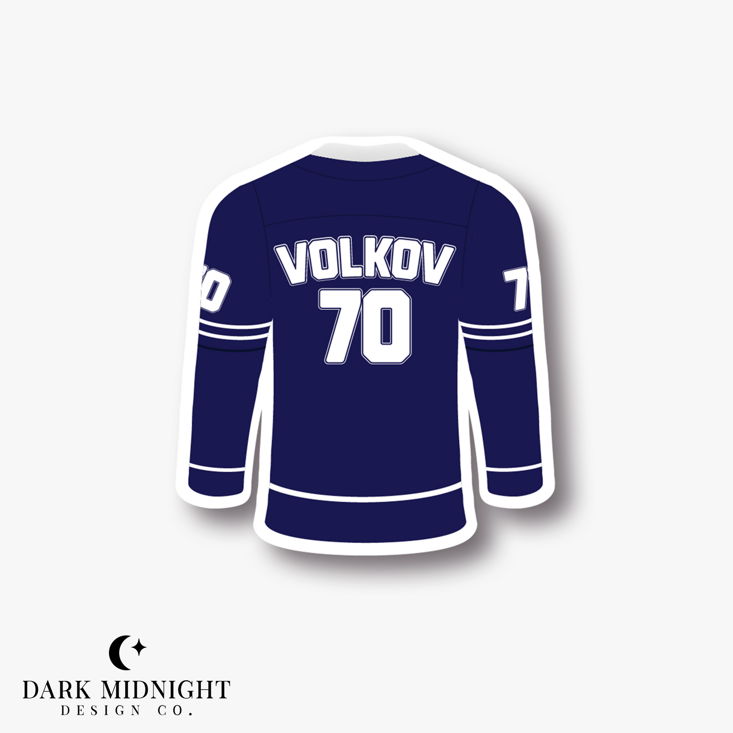 Alexei Volkov Jersey Sticker - Officially Licensed Vancouver Storm Series