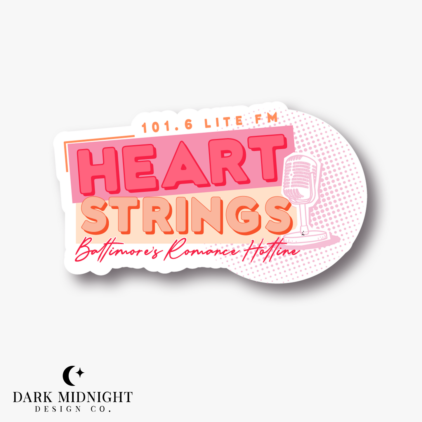 Heartstrings Logo Sticker - Officially Licensed Heartstrings Series