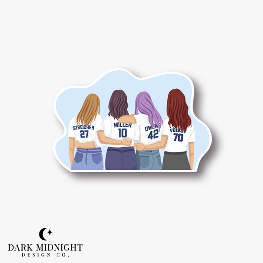 Women of The Vancouver Storm Series Sticker - Officially Licensed Vancouver Storm Series