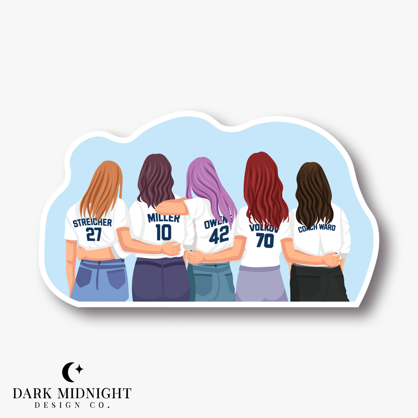Women of The Vancouver Storm Series Sticker - Officially Licensed Vancouver Storm Series