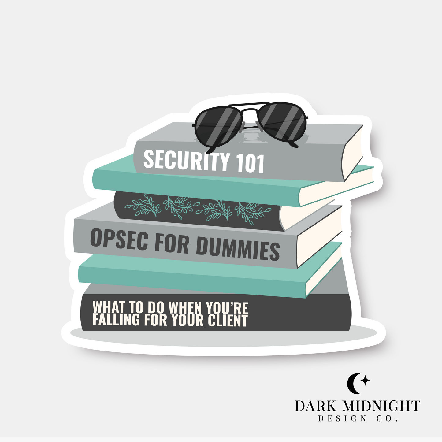 Bodyguard Bookstack Sticker - Officially Licensed Tinted Truths Series