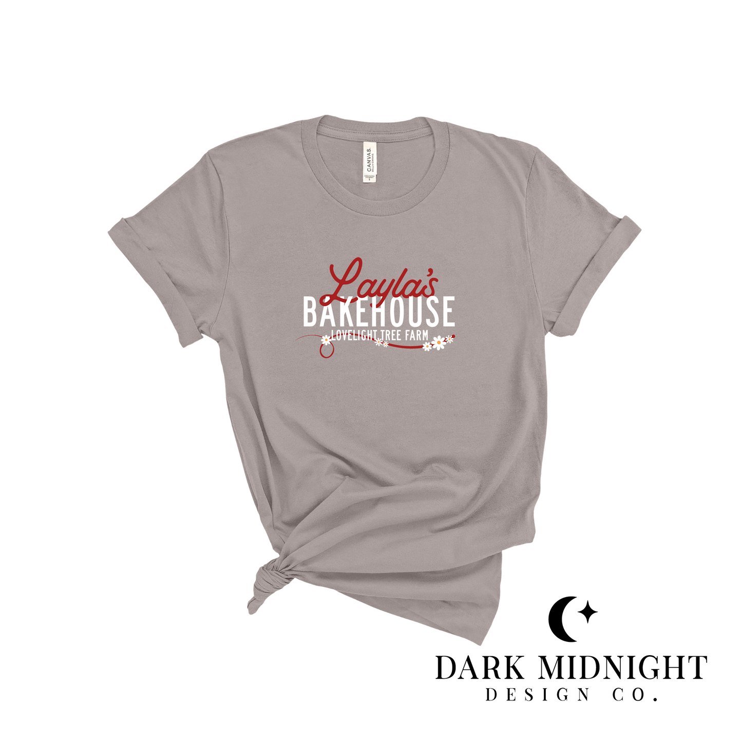 Layla's Bakehouse Logo Tee - Officially Licensed Lovelight Farms