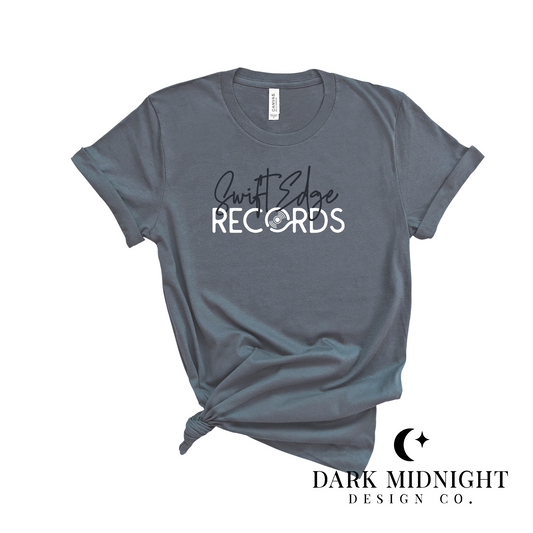 Swift Edge Records Logo Tee - Officially Licensed Cherry Peak Series