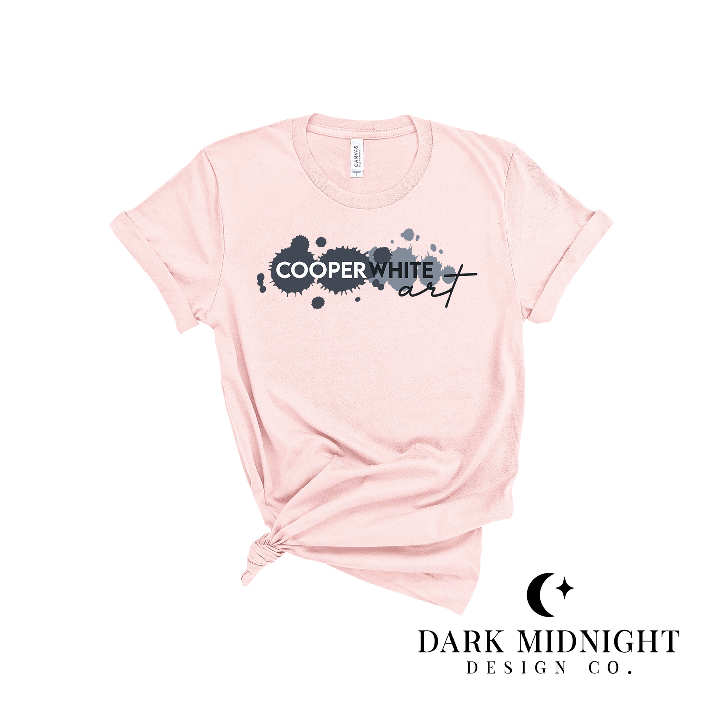 Cooper White Art Tee - Officially Licensed Greatest Love Series