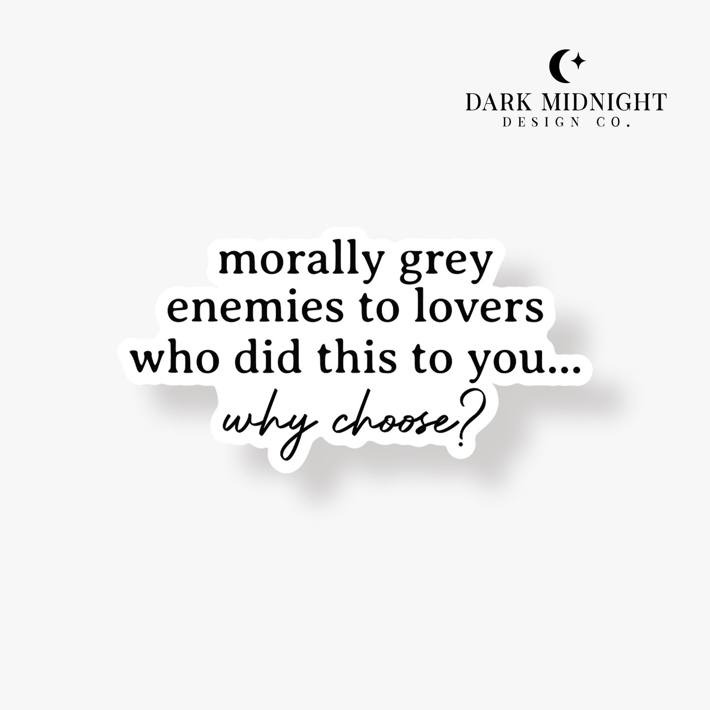 Why Choose Trope Sticker