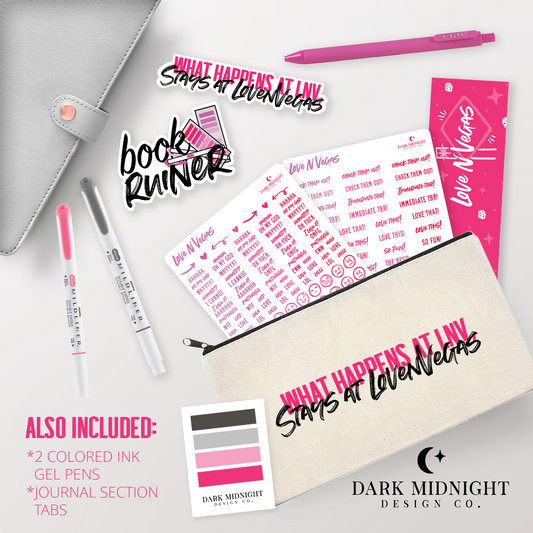 Wild & Windy Chicago / LoveNVegas / Wild & Windy West Journal & Annotation Sticker Kit - Official Wild & Windy Merch