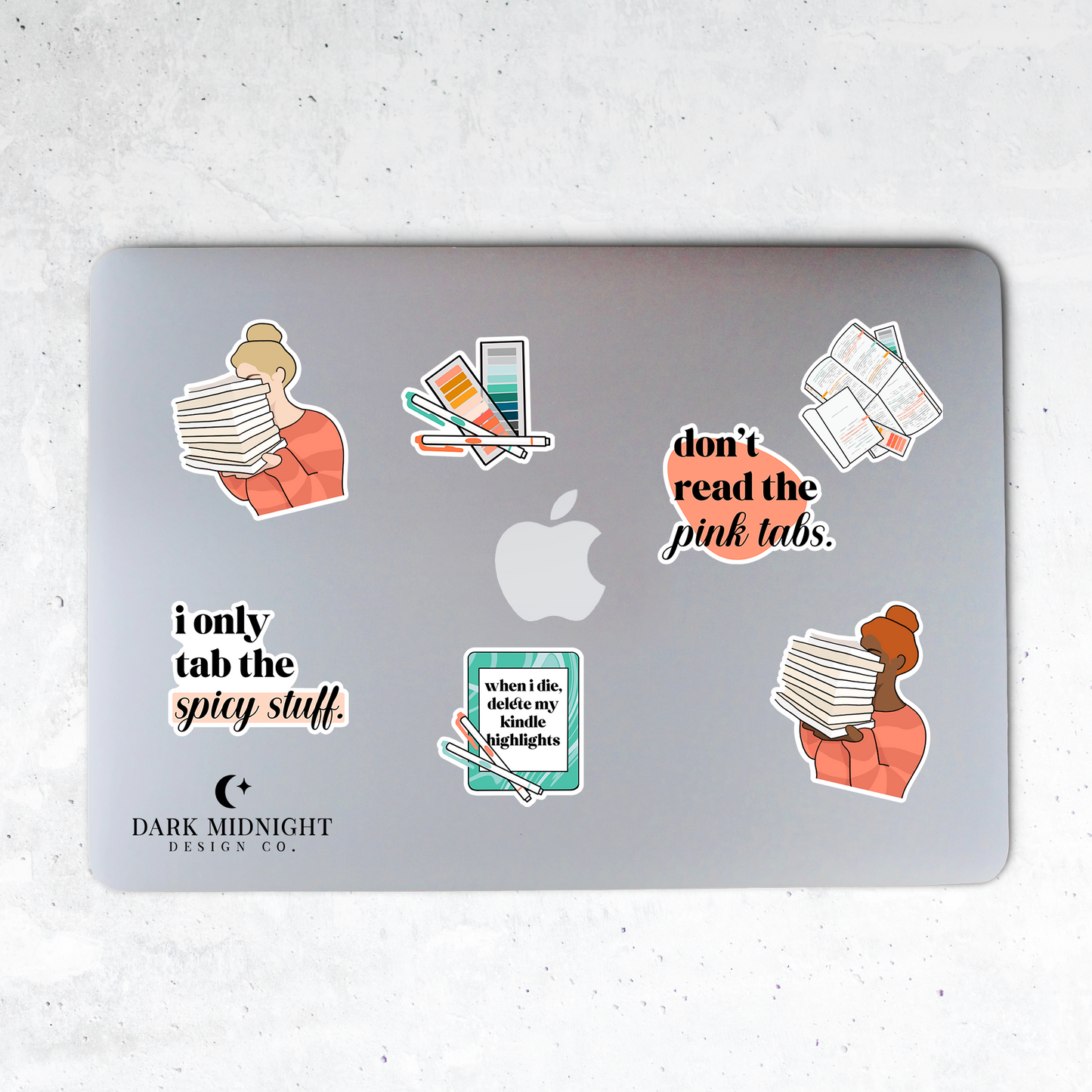 I Only Tab The Spicy Stuff  - Bookish Annotation Sticker