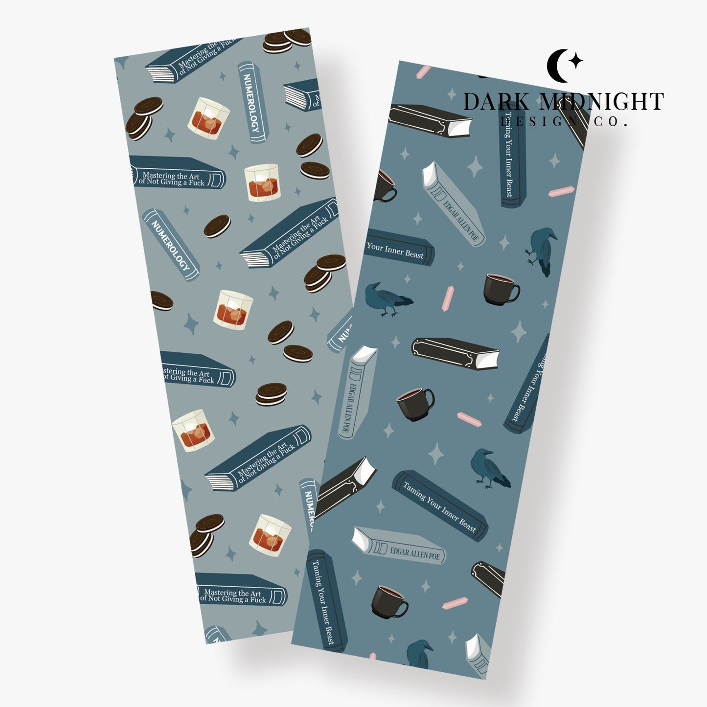 Character Anthology Bookmark - Lance Orion & Darcy Vega - Officially Licensed Zodiac Academy Bookmark - Dark Midnight Design Co