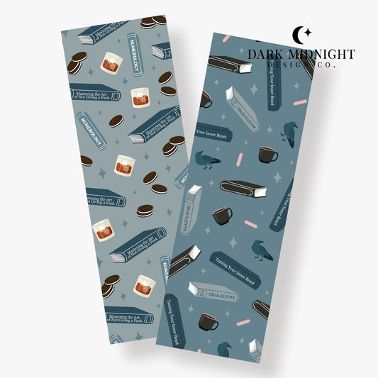 Character Anthology Bookmark - Lance Orion & Darcy Vega - Officially Licensed Zodiac Academy Bookmark - Dark Midnight Design Co