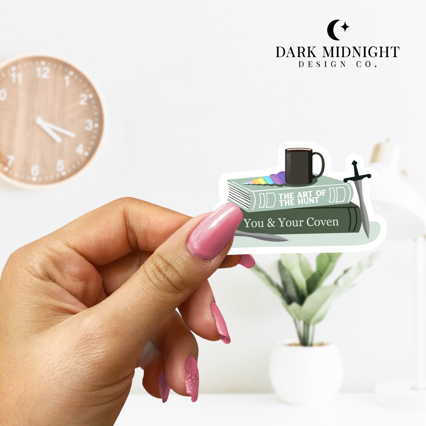 Character Anthology Sticker - Caleb Altair - Officially Licensed Zodiac Academy Sticker - Dark Midnight Design Co