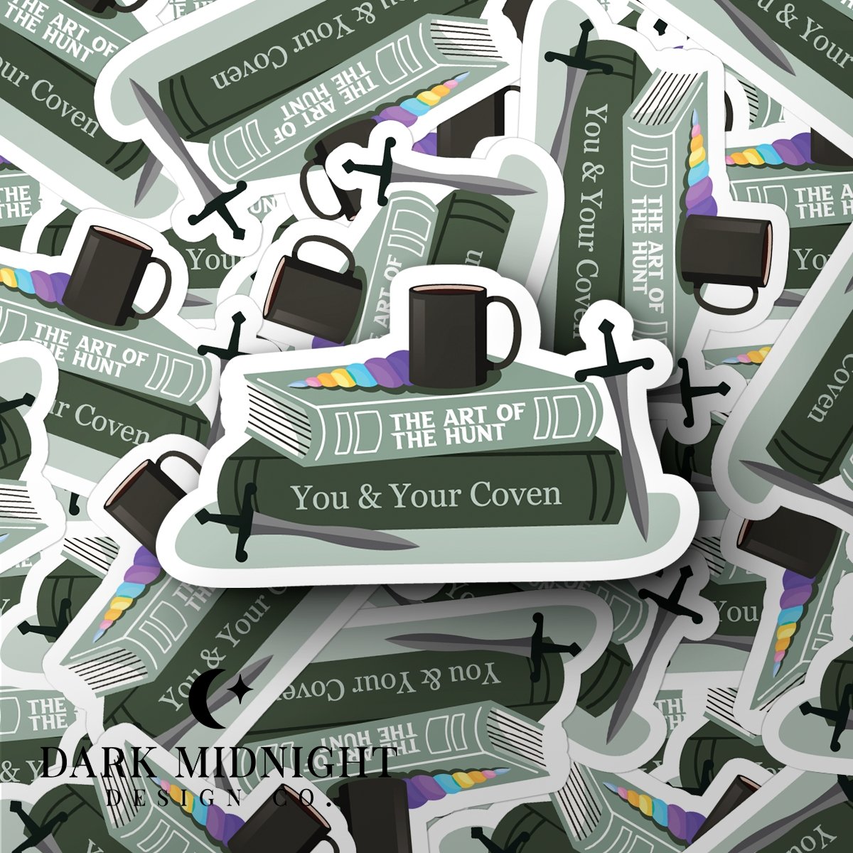 Character Anthology Sticker - Caleb Altair - Officially Licensed Zodiac Academy Sticker - Dark Midnight Design Co