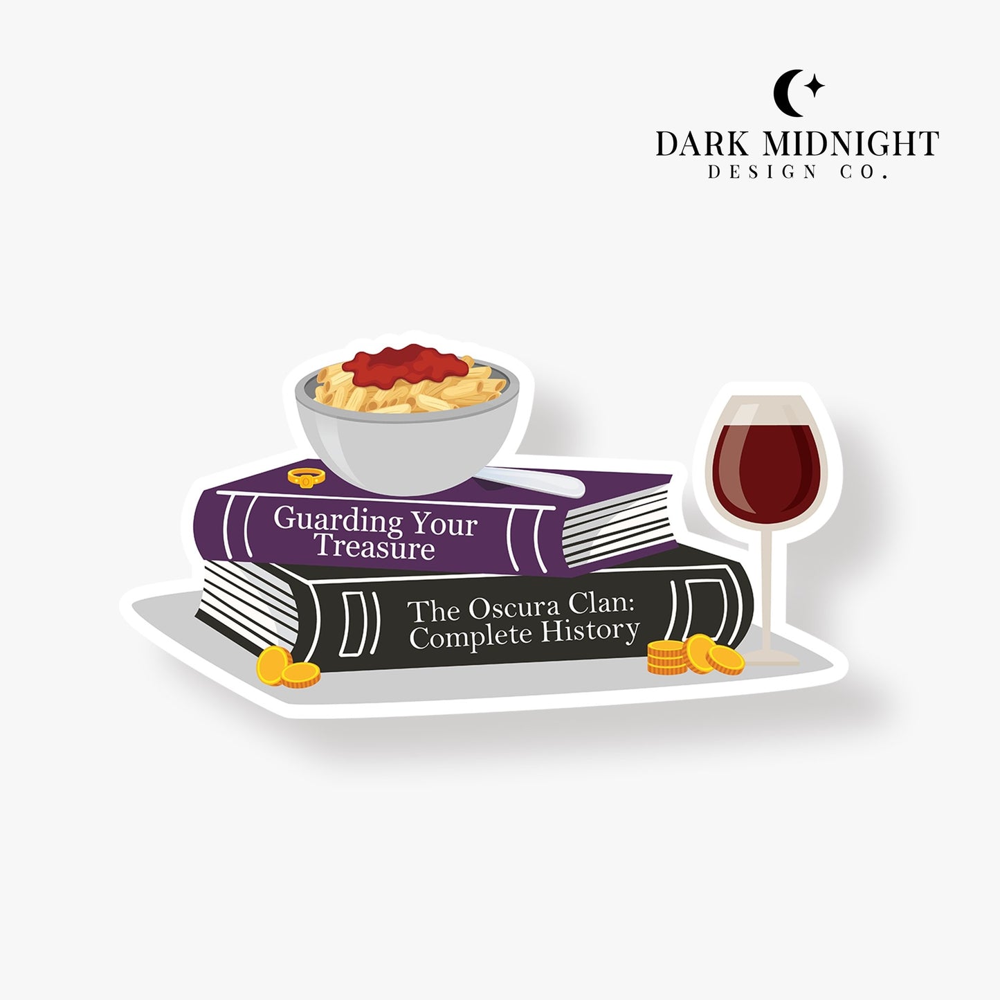 Character Anthology Sticker - Dante Oscura - Officially Licensed Ruthless Boys of the Zodiac Sticker - Dark Midnight Design Co