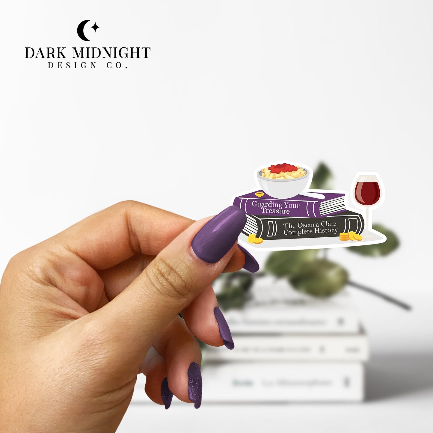 Character Anthology Sticker - Dante Oscura - Officially Licensed Ruthless Boys of the Zodiac Sticker - Dark Midnight Design Co