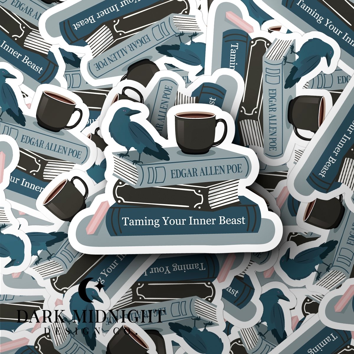 Character Anthology Sticker - Darcy Vega - Officially Licensed Zodiac Academy Sticker - Dark Midnight Design Co