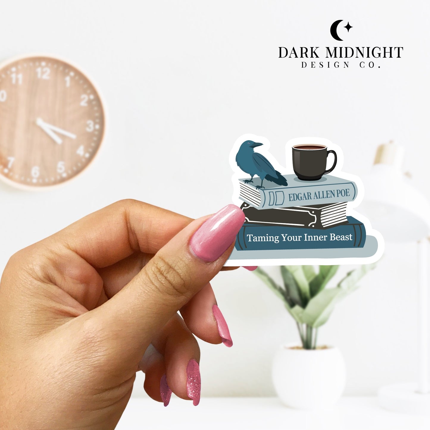 Character Anthology Sticker - Darcy Vega - Officially Licensed Zodiac Academy Sticker - Dark Midnight Design Co