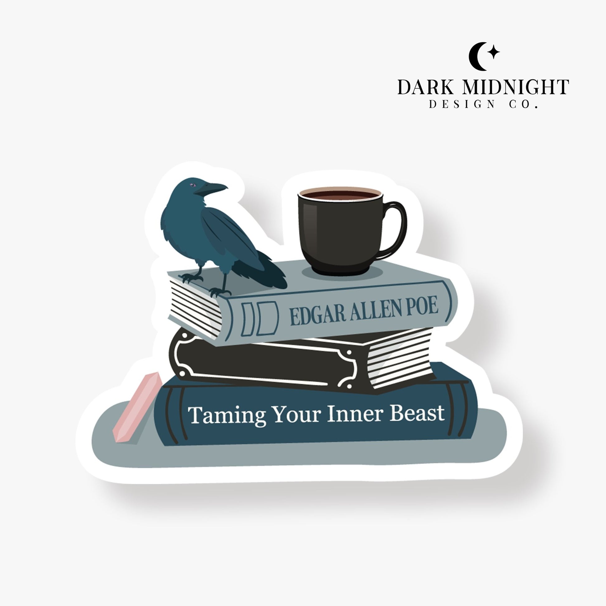 Character Anthology Sticker - Darcy Vega - Officially Licensed Zodiac Academy Sticker - Dark Midnight Design Co