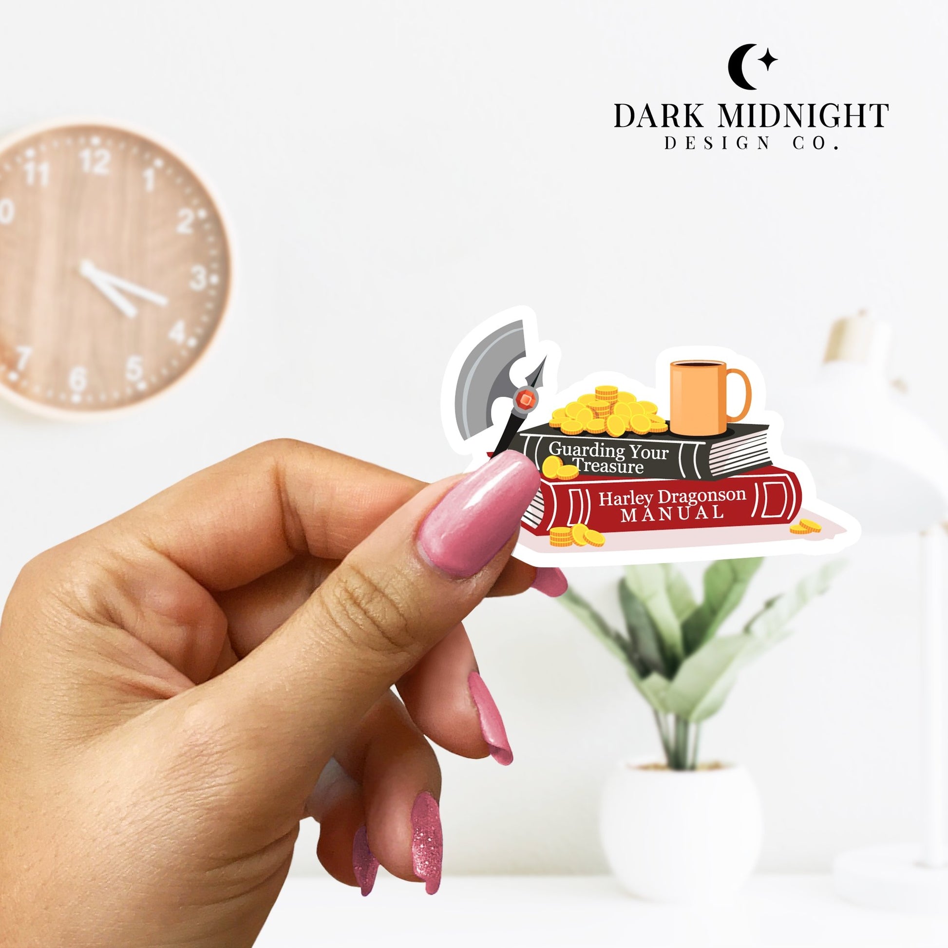 Character Anthology Sticker - Darius Acrux - Officially Licensed Zodiac Academy Sticker - Dark Midnight Design Co