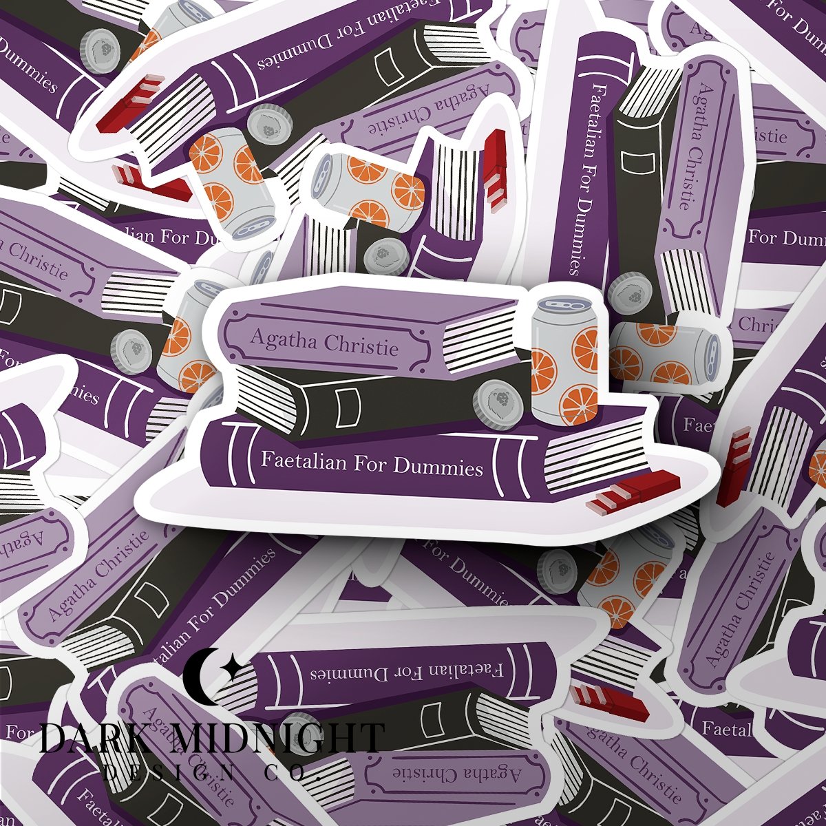 Character Anthology Sticker - Elise Castillo - Officially Licensed Ruthless Boys of the Zodiac Sticker - Dark Midnight Design Co