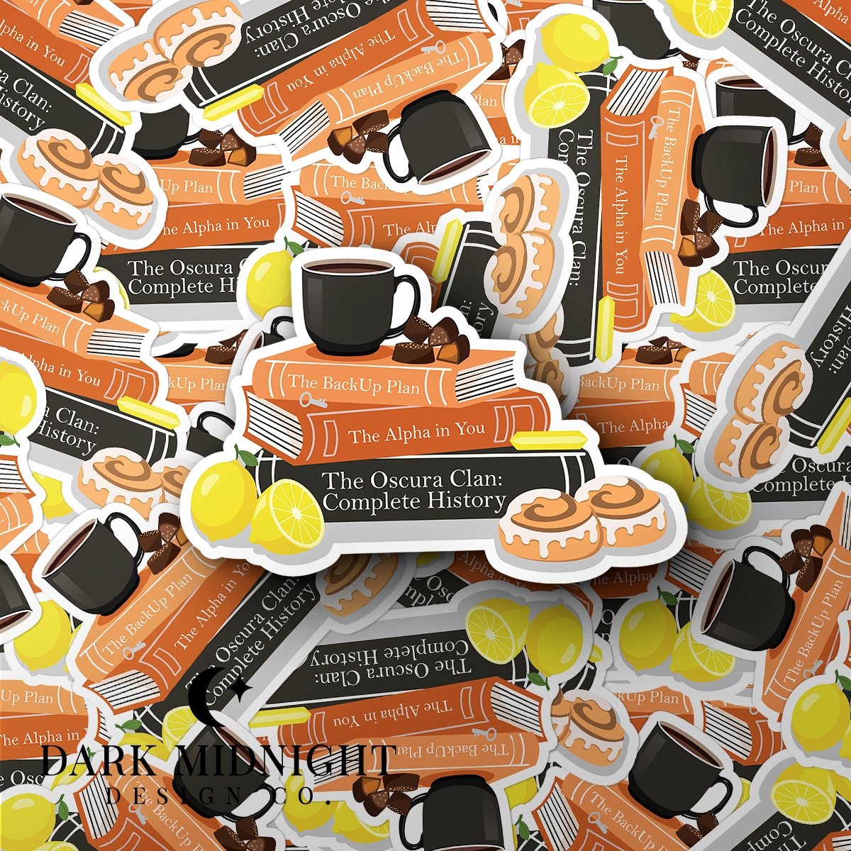 Character Anthology Sticker - Rosalie Oscura - Officially Licensed Darkmore Penitentiary Sticker - Dark Midnight Design Co