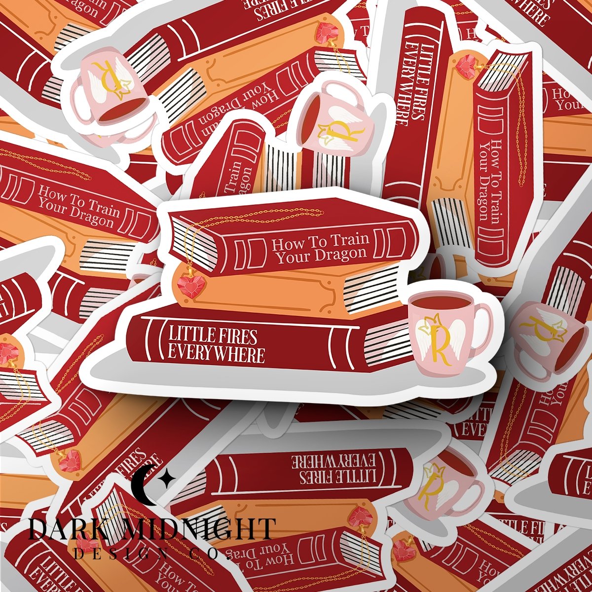 Character Anthology Sticker - Tory Vega - Officially Licensed Zodiac Academy Sticker - Dark Midnight Design Co