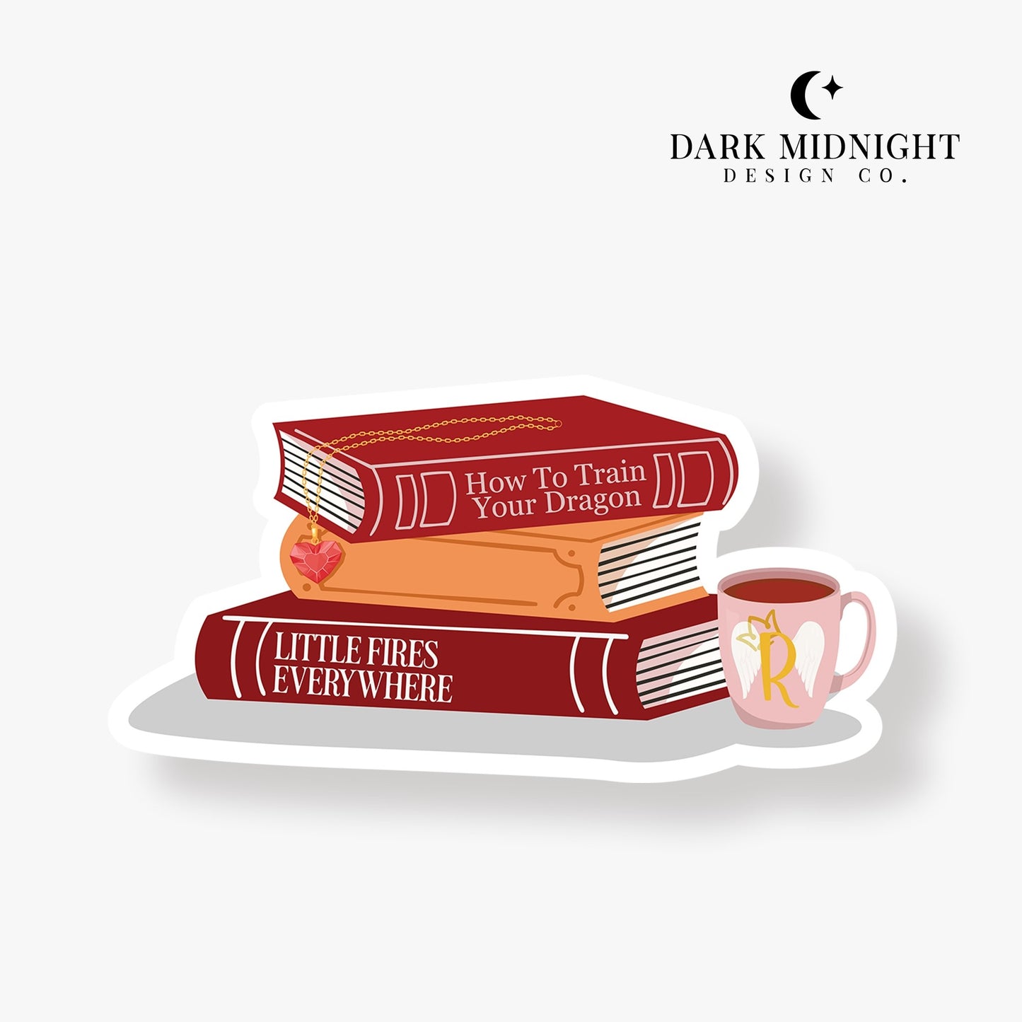 Character Anthology Sticker - Tory Vega - Officially Licensed Zodiac Academy Sticker - Dark Midnight Design Co