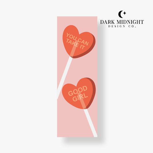 Heart Sucker Bookmark - Dark Midnight Design Co