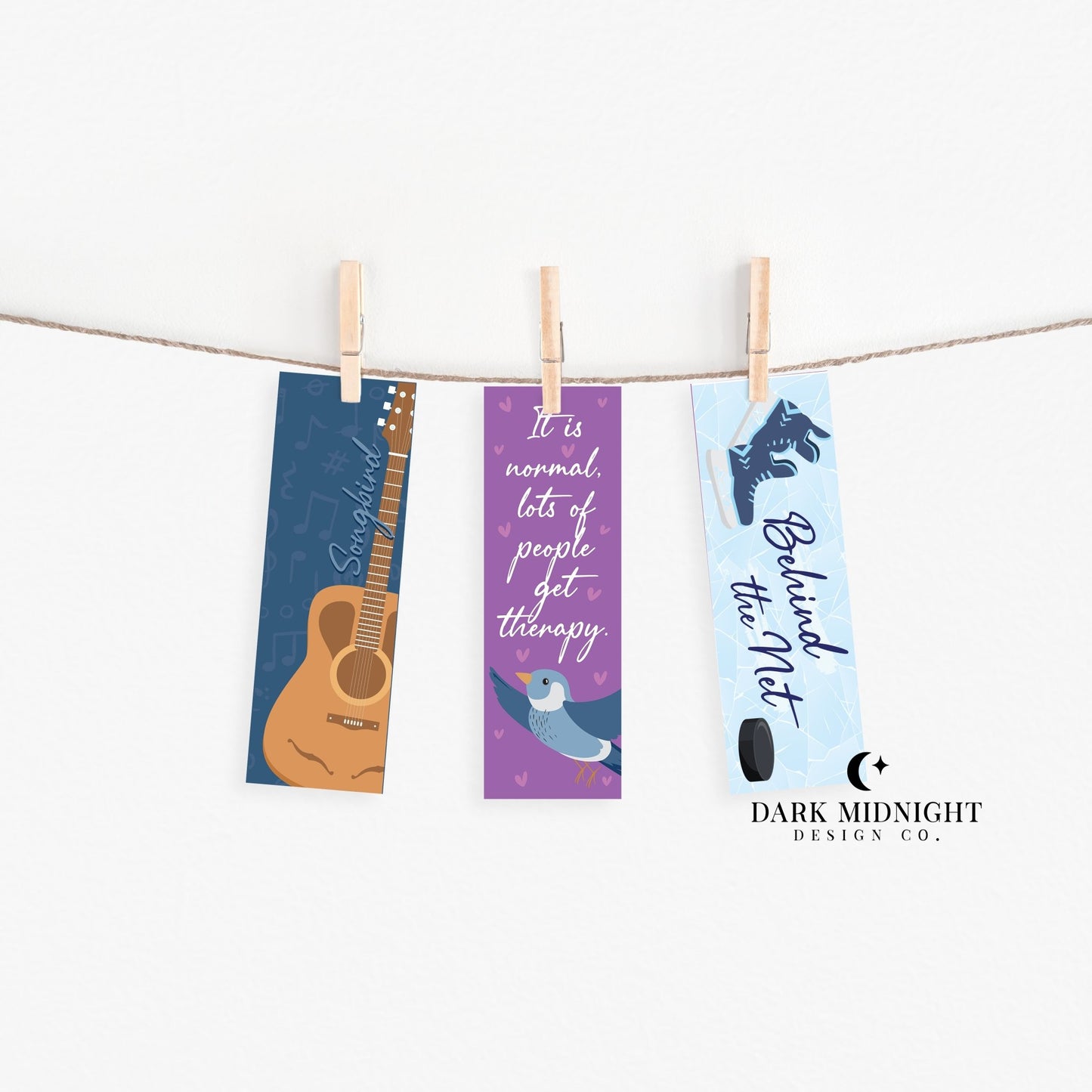 Pre-Order: Jamie Streicher Bookmark - Officially Licensed Vancouver Storm Series - Dark Midnight Design Co