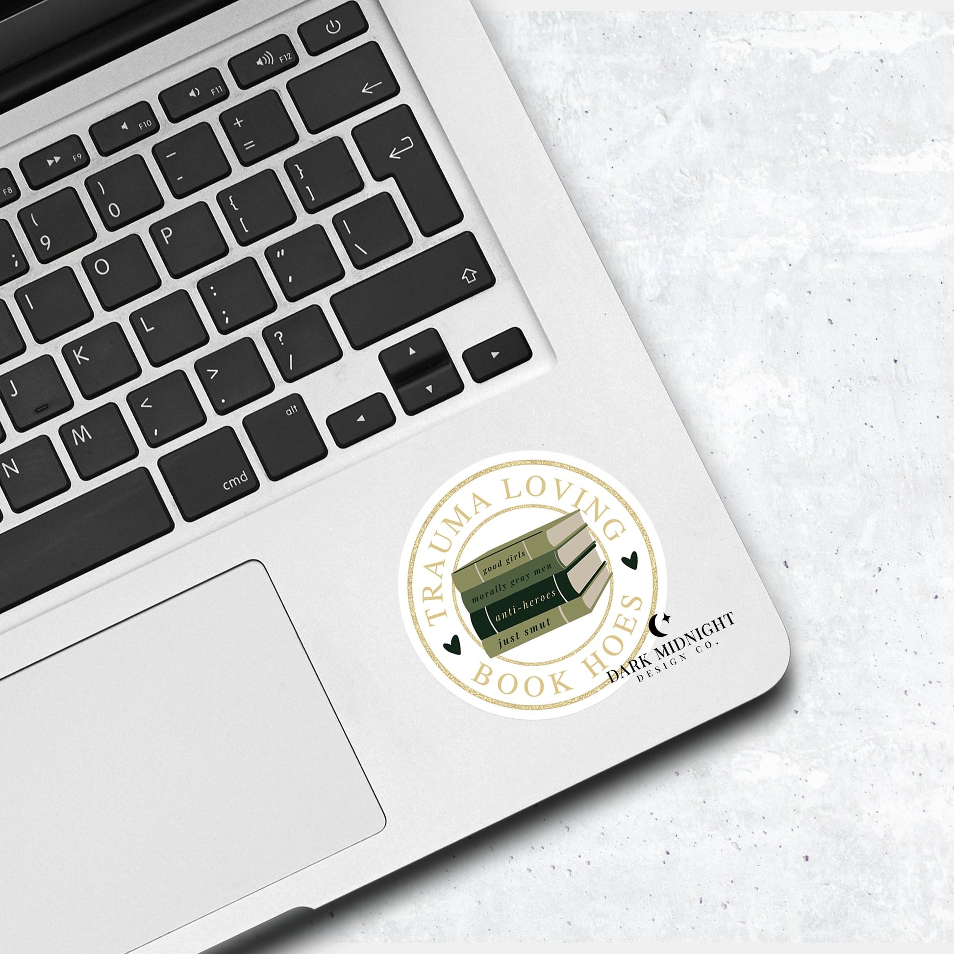 TLBH Book Club Logo Sticker - Dark Midnight Design Co