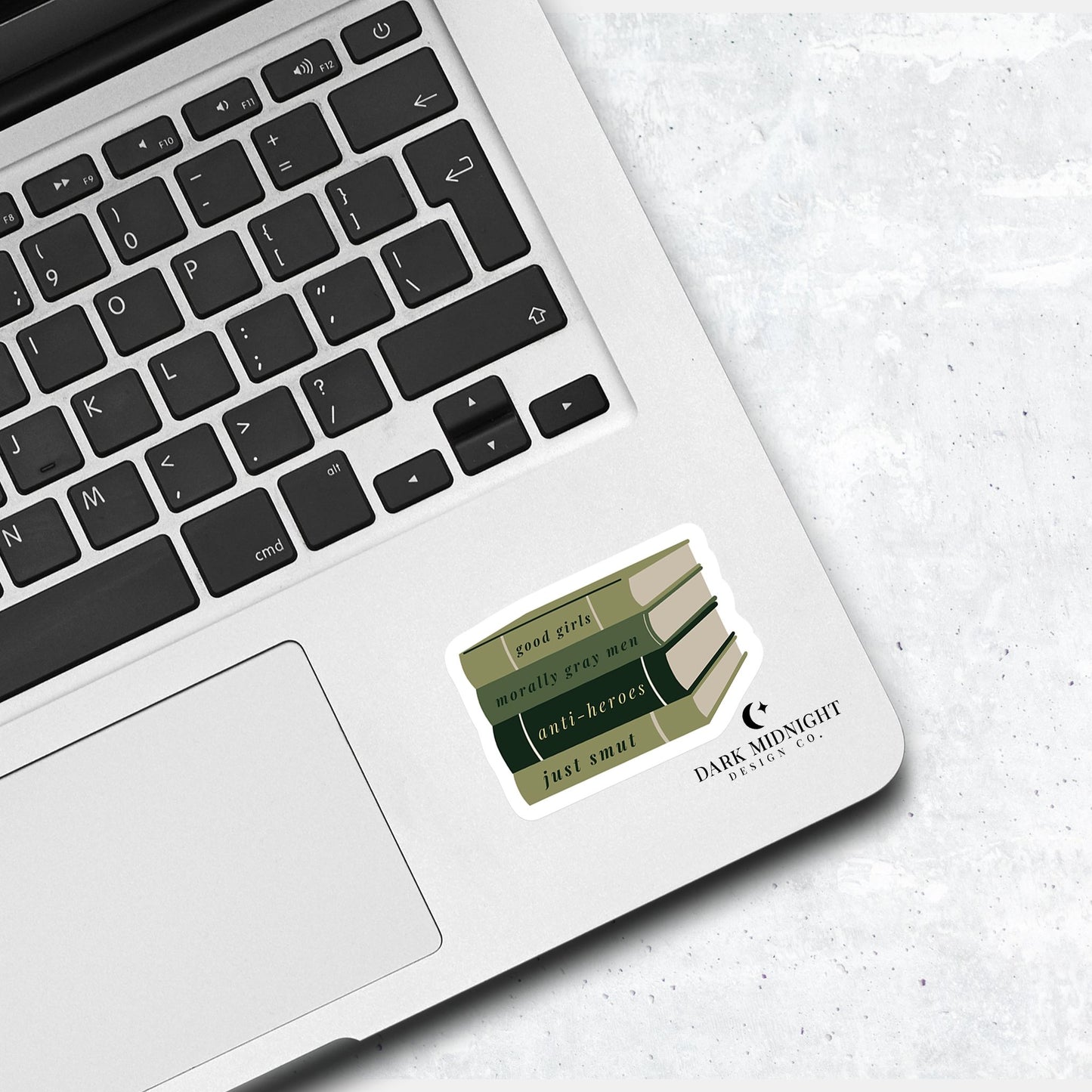 TLBH Book Stack Sticker - Dark Midnight Design Co