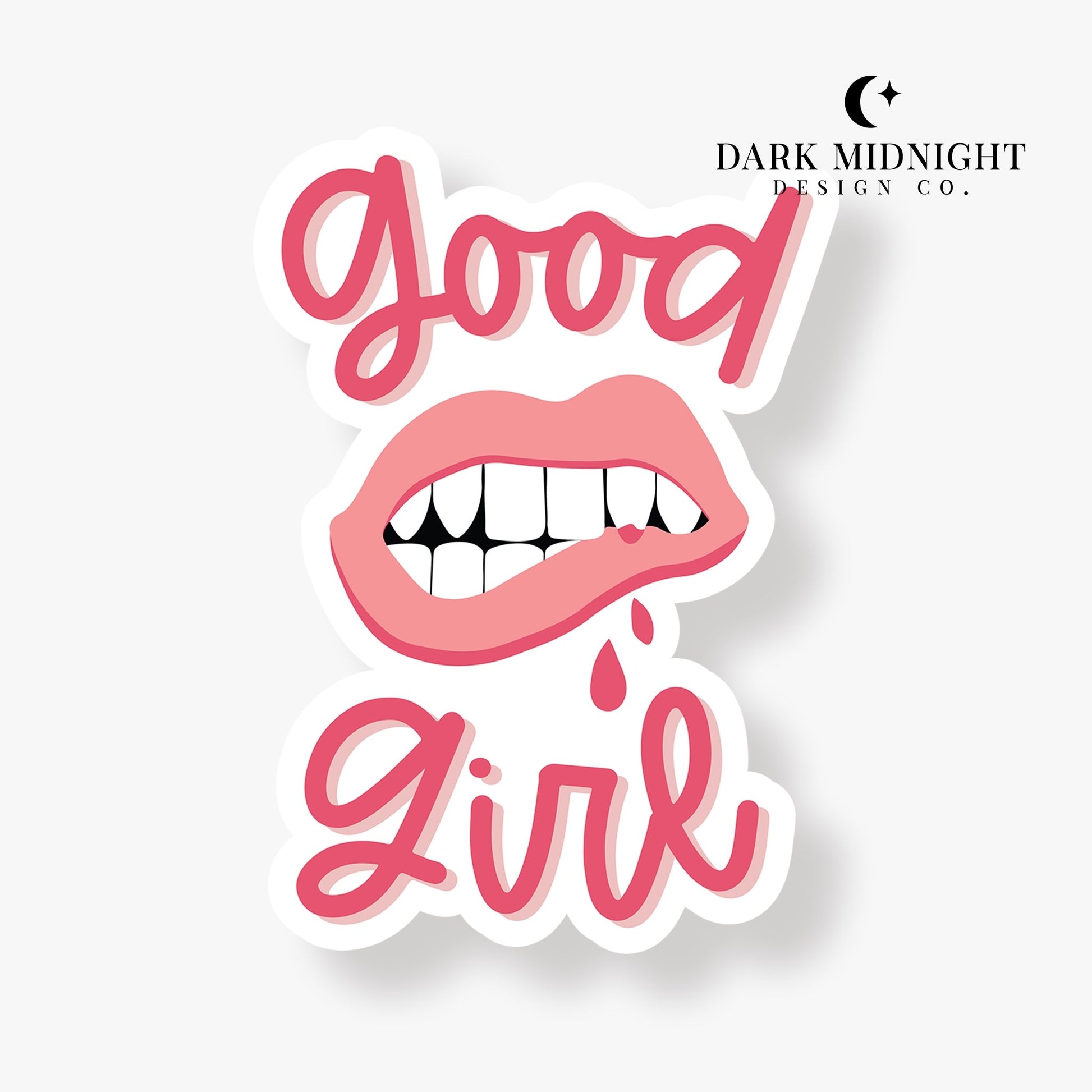 Vampire Good Girl Sticker - Dark Midnight Design Co