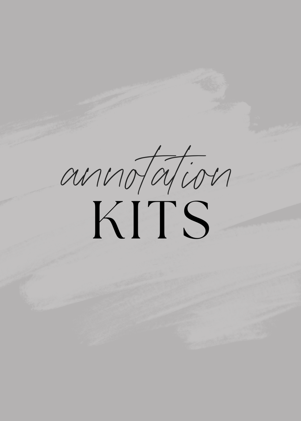Annotation Kits – Dark Midnight Design Co