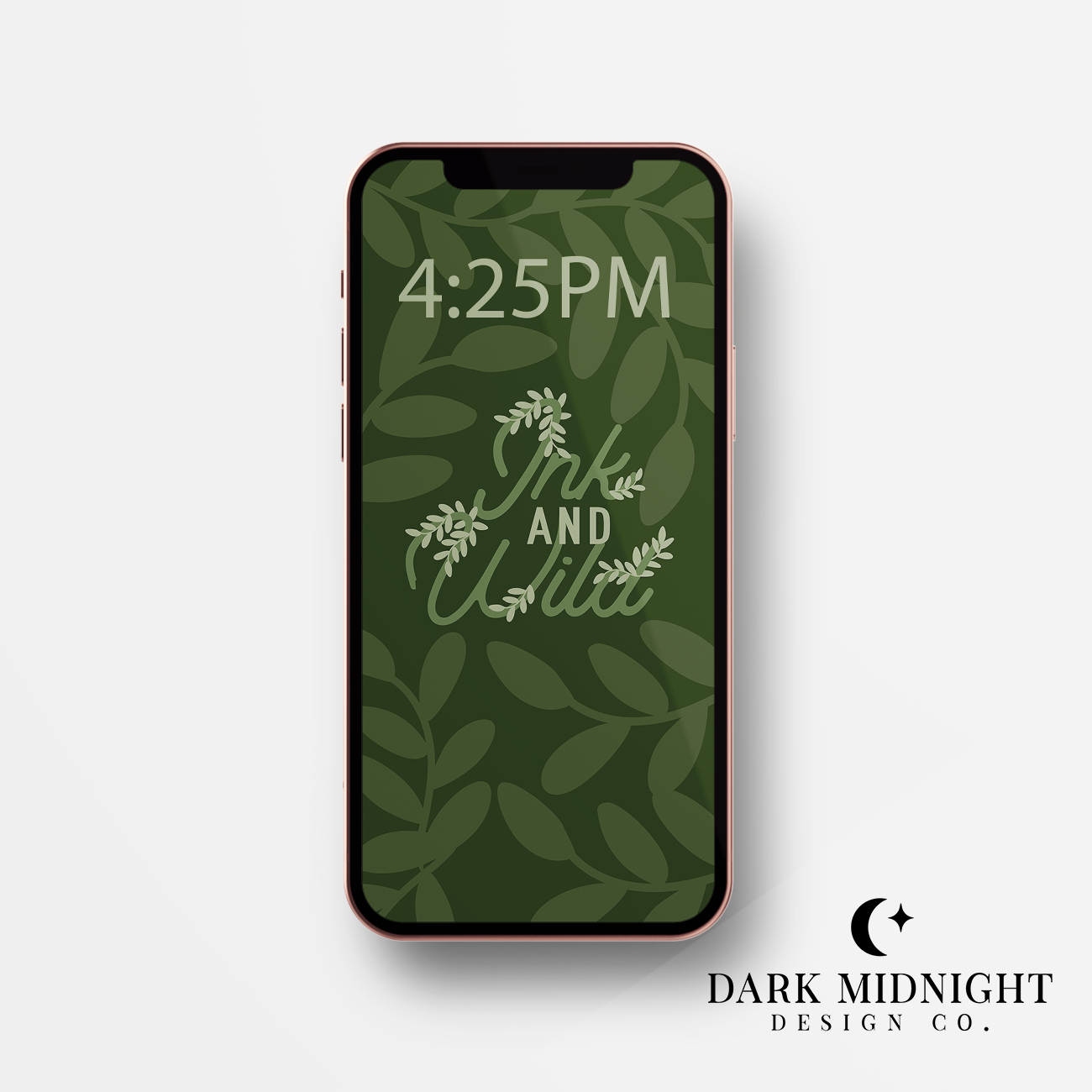 Ink and Wild Logo Wallpaper - Officially Licensed Lovelight Farms