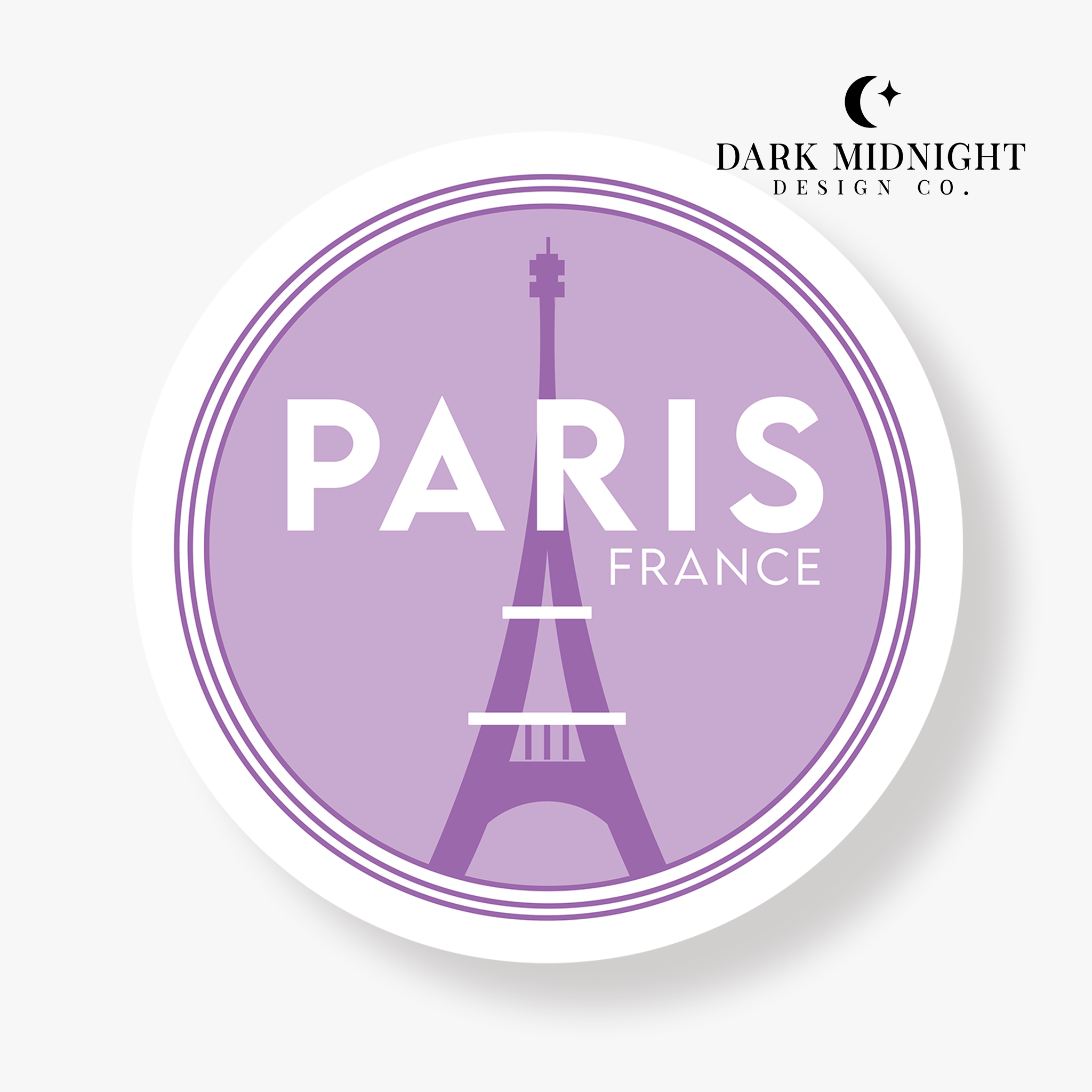 Paris Destination Sticker - Officially Licensed Unexpectedly In Love S ...