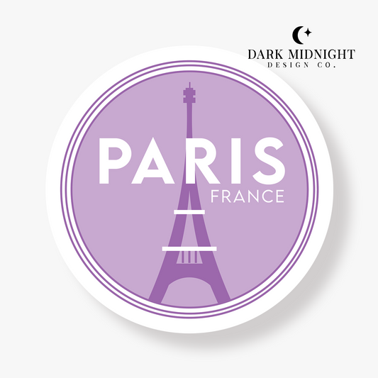 Pre-Order: Paris Destination Sticker - Officially Licensed Unexpectedly In Love Series