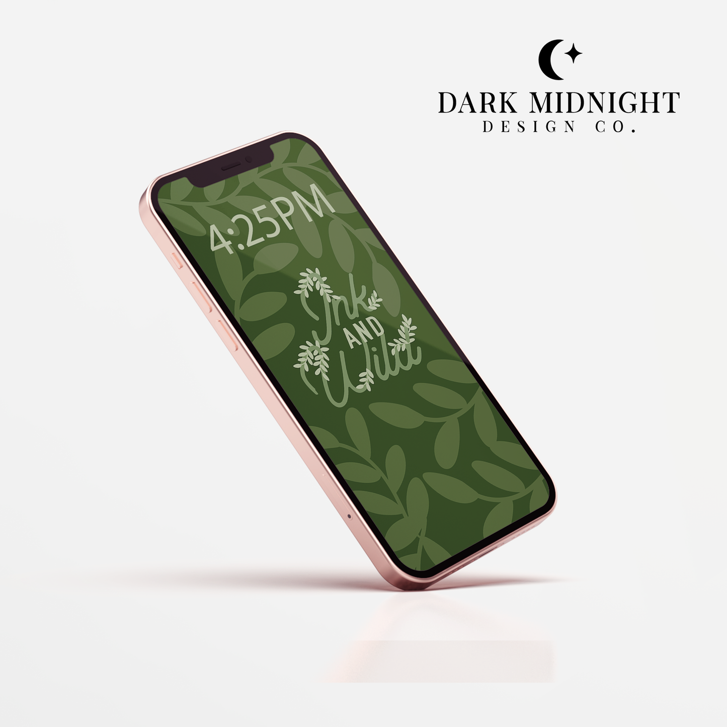 Ink and Wild Logo Wallpaper - Officially Licensed Lovelight Farms