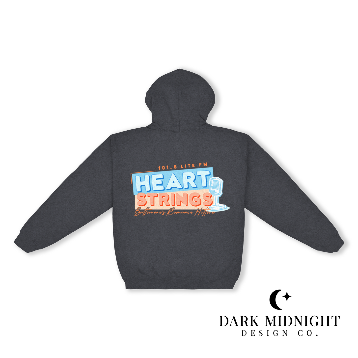 Heartstrings Station Logo Hooded Sweatshirt - Officially Licensed Heartstrings Series
